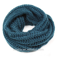 Ladies ombre knitted winter scarf